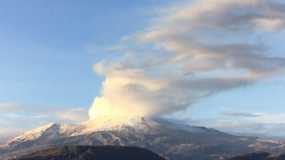 Nevado del Ruiz desde Letras