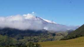 Paisaje majestuoso de nuestro Nevado del Ruiz