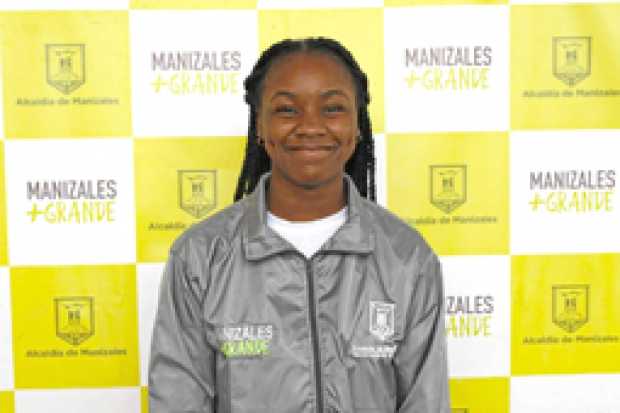 La pesista Duvaney Sinisterra, de la liga caldense de esa disciplina, ganó medalla de oro en los Juegos Suramericanos de Rosario