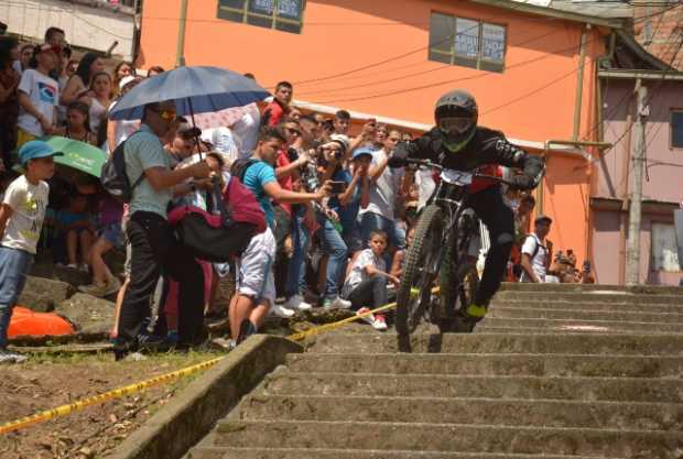 Marcelo Gutiérrez habla sobre su preparación para el downhill urbano de la Feria