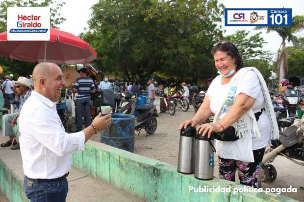 “Hoy el departamento está preparado con su gente para emprender”: candidato a la Cámara Héctor Giraldo CR 101