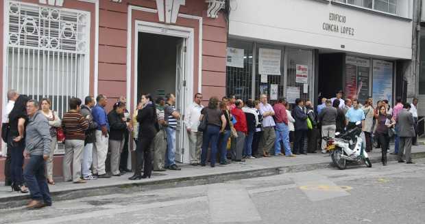 De aquí para allá buscando la atención de Colpensiones en Manizales