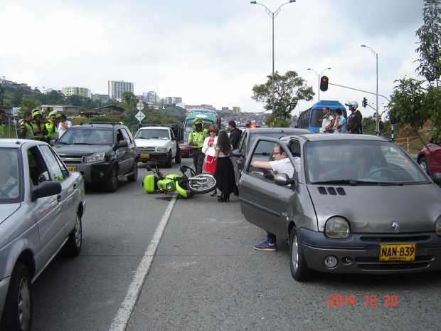 Accidente de tránsito en La Carola