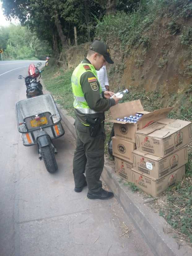 Foto cortesía de la Policía Metropolitana de Manizales