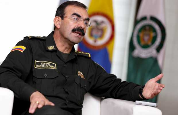 General Rodolfo Palomino, director de la Policía Nacional.