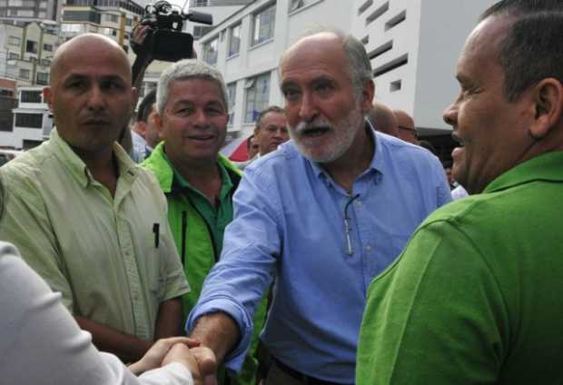 Guido Echeverri, candidato a la gobernación de Caldas, por la Unidad Nacional. 