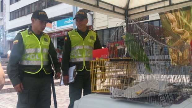 A las 4:00 de la tarde de hoy finaliza la jornada de la Policía y Corpocaldas en la Plaza de Bolívar