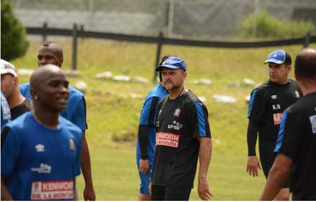 Javier Torrente, técnico del Once Caldas