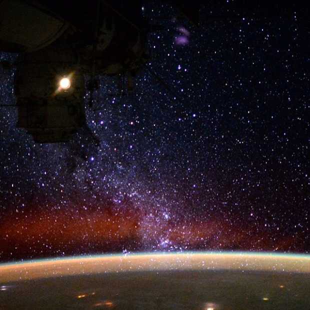 La vista de nuestra galaxia desde el espacio. Foto compartida el pasado domingo. 