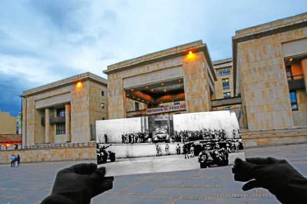 El pasado del Palacio de Justicia, en el presente (GALERÍA)