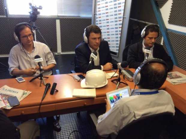 Periodistas de LA PATRIA entrevistaron al candidato a la Gobernación por el Partido de Verde, Jorge Eduardo Arbeláez. 