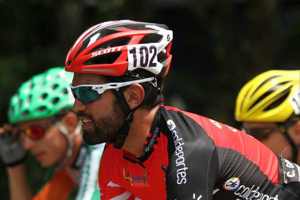 Camilo Gómez, del equipo Coldeportes Claro Camilo Gómez, del equipo Coldeportes Claro