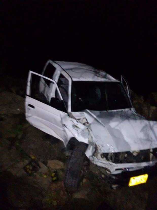 El vehículo cayó al río Cauca en el sector La Garrucha. 
