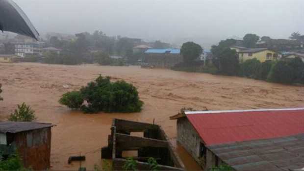 Al menos 312 muertos deja inundación en Sierra Leona