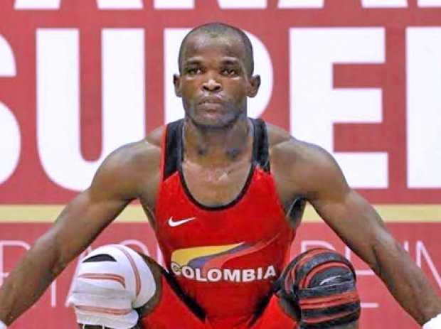  Foto | Archivo | LA PATRIA  El pesista Edwin Mosquera, quien hacía parte del ciclo olímpico colombiano.