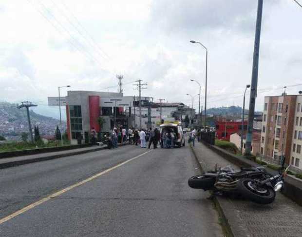 Accidente de tránsito terminó con una persona muerta en La Fuente