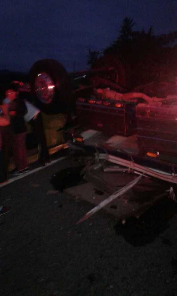 Una persona fallecida en accidente de tránsito en La Dorada
