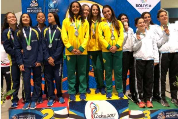 Plata y bronce para Stefanía en los Suramericanos Escolares