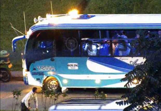 Lo capturaron en una buseta porque le tocó los glúteos a una mujer, en Manizales