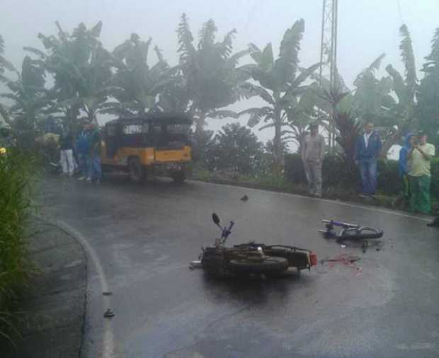 Dos heridos en un choque en la vía Risaralda-Anserma Dos heridos en un choque en la vía Risaralda-Anserma