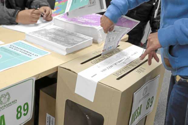 La Registraduría instaló 45 puestos de votación, seis de ellos en zona rural y uno más en la cárcel del municipio, donde se ubic