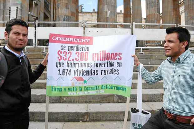 La corrupción golpea a Colombia. 