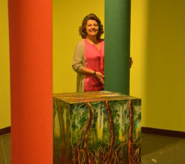 María Elena Mejía comparte, a través de su pintura, su íntima relación con la naturaleza. María Elena Mejía comparte, a través de su pintura, su íntima relación con la naturaleza.