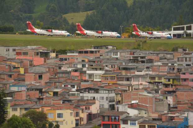 Foto | Freddy Arango | LA PATRIA Avianca tiene 14 trayectos diarios Bogotá - Manizales - Bogotá.
