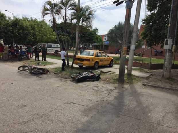 Accidente de tránsito deja 6 heridos en La Dorada (Caldas)