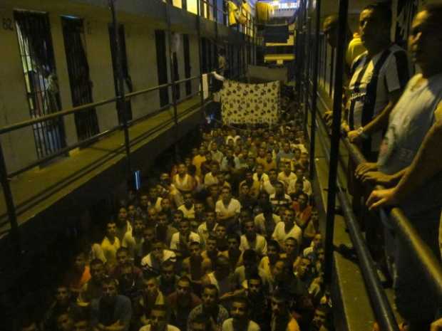 Autoridades judiciales de Caldas descartaron la excarcelación masiva de internos. Autoridades judiciales de Caldas descartaron la excarcelación masiva de internos.