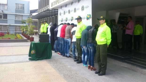Policía capturó a 14 integrantes de "La Empresa", banda delincuencial del Magdalena Medio
