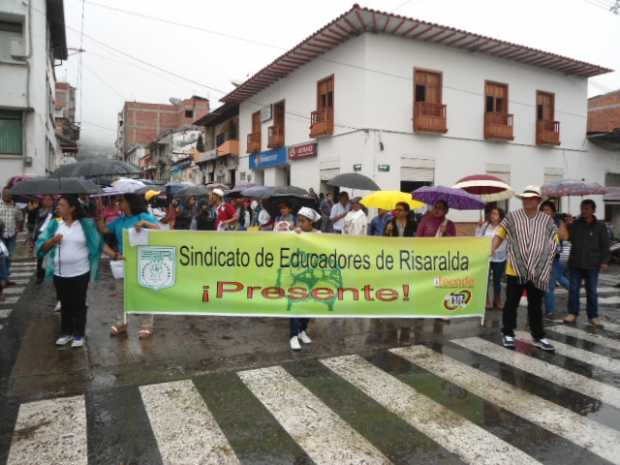 Paro docente en Riosucio