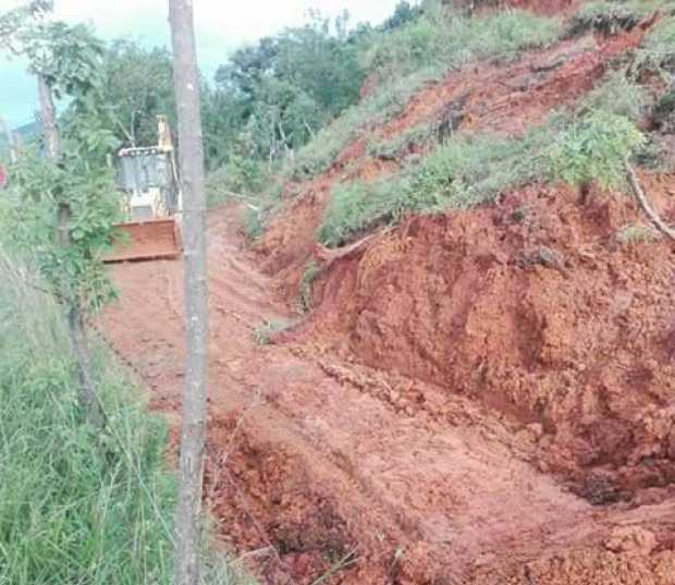 Vendaval en vereda El Paraíso