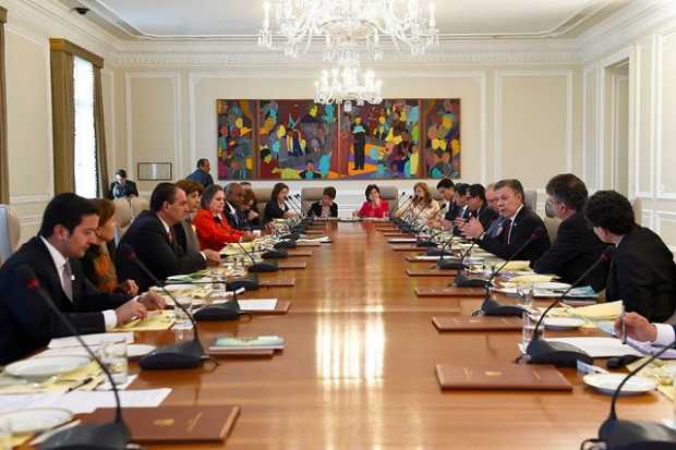Ministros Gobierno Santos 