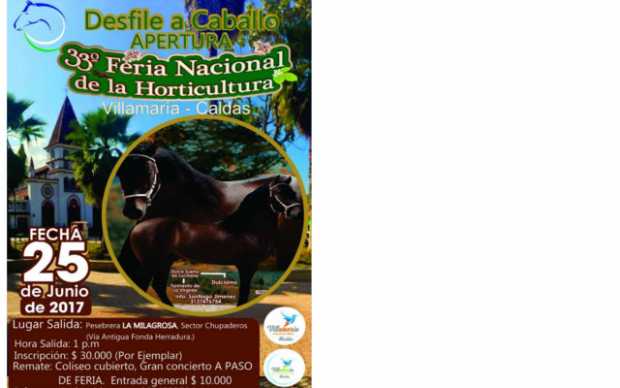 Desde mañana la fiesta es en Villamaría.