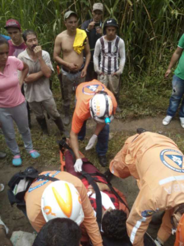 Yip se rodó 12 metros en vereda de Anserma 