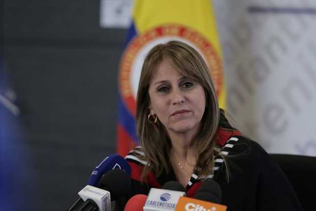 La ministra de trabajo, Griselda Janeth Restrepo