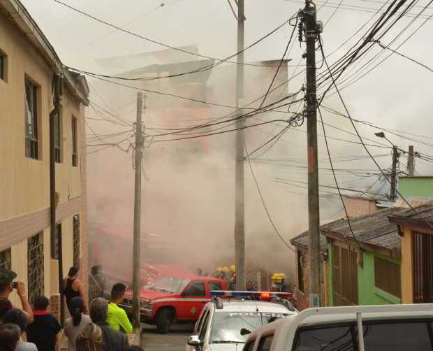 Foto | Fredy Arango | LA PATRIA Acá ocurrió la explosión.