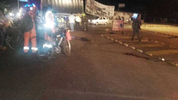 El accidenteEl accidente dejó un muerto y dos heridos en La Dorada