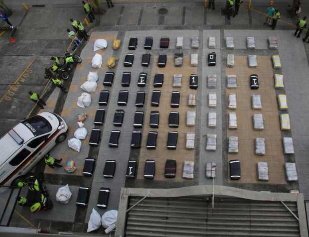 Les incautaron 3 mil  130 kilos de marihuana en la vía Manizales-La Manuela