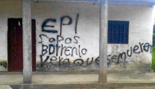 El reducto del Epl, a quienes se les llama Los Pelusos, operan en la frontera con Venezuela. 
