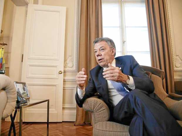 Juan Manuel Santos Calderón, presidente de Colombia.