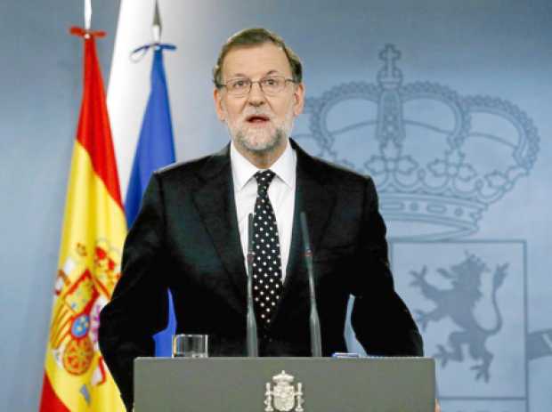 Mariano Rajoy, presidente de España.