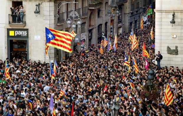 La comunidad internacional no reconoce la independencia de Cataluña