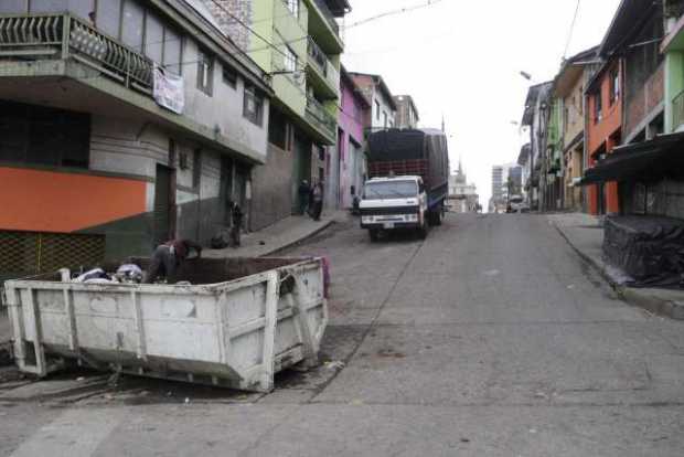 A Jhon Alexánder lo atacaron en este sector de la Galería conocido como el Callejón de los Plátanos.