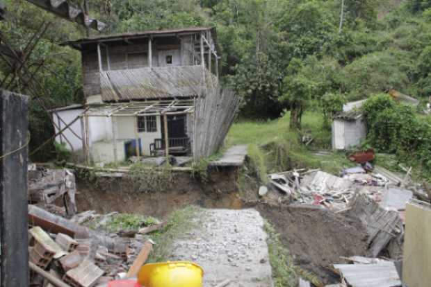 Con plata aprobada  deben venir las obras en zonas de riesgo de Manizales