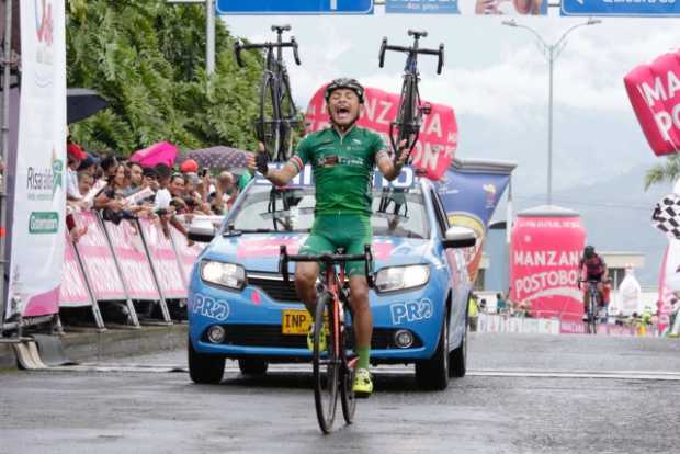 El boyacense Heiner Parra ganó la etapa reina del Clásico RCN en Manizales