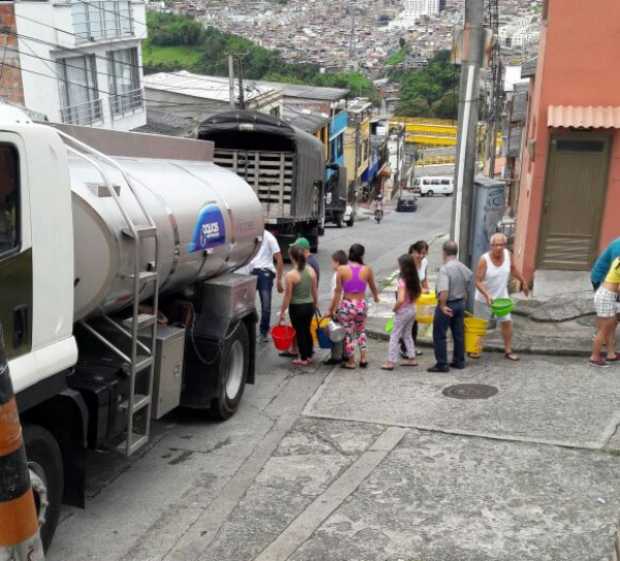 El barrio El Guamal está sin agua desde esta mañana