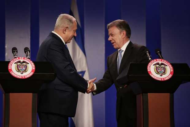 La corta visita del primer ministro de Israel, Benjamin Netanyahu, en Colombia