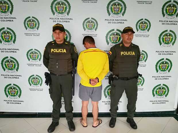 El detenido.